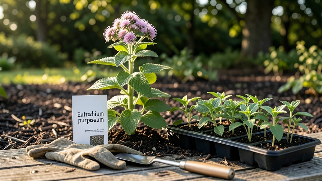 Joe Pye Weed Seeds: Fast-Germinating Perennial for Pollinator Paradise