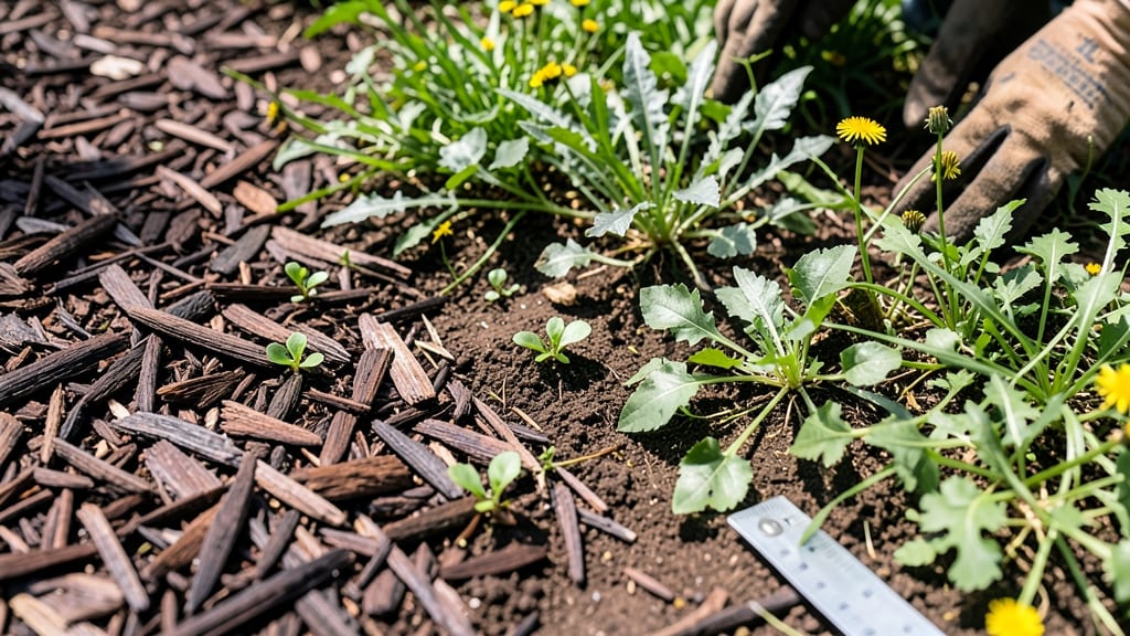 Does Mulch Stop Weeds from Growing: How Thick It Needs to Be for Best Results