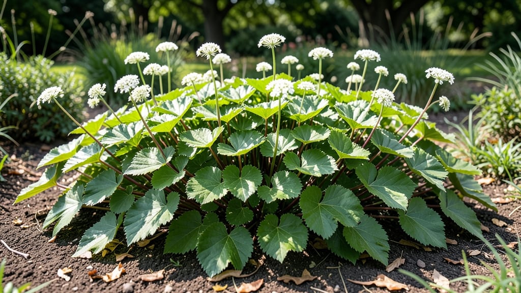 Ground Cover Bishop's Weed: Twist-And-Twist Root Extraction Without Digging