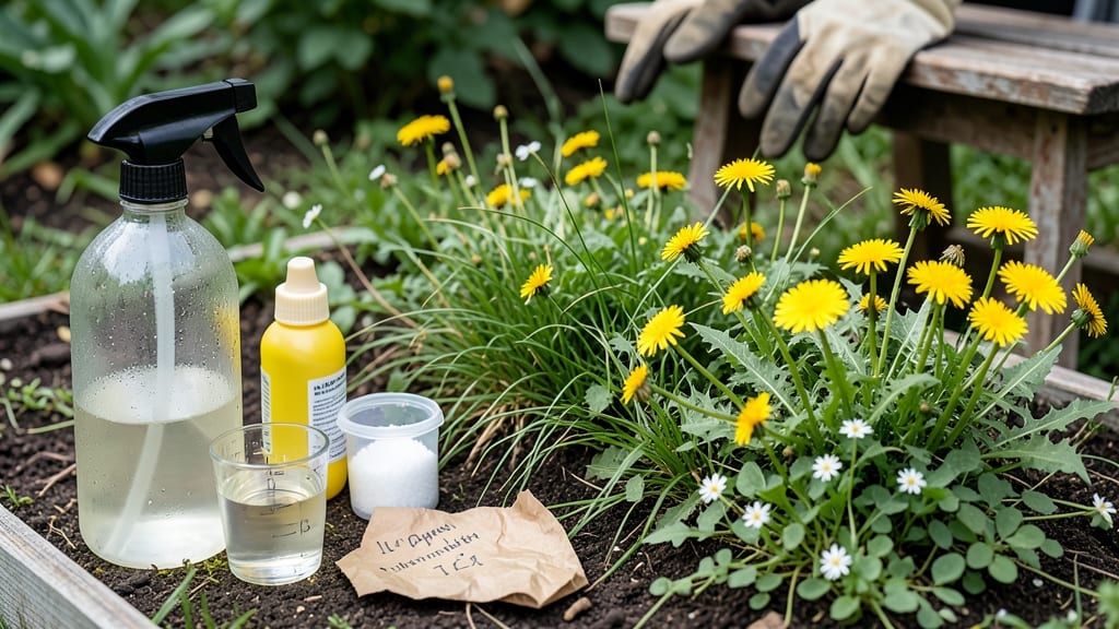 Weed Spray Vinegar Salt Recipe: Instant Weed Eradication Without Digging