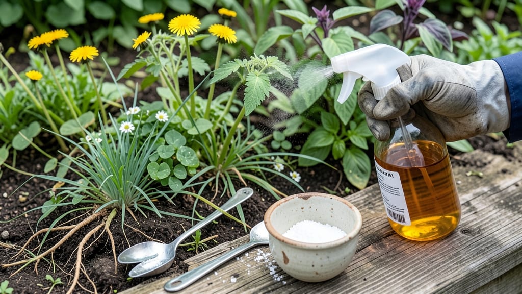 Weed Spray Vinegar Salt Soap: Instant Pull Power for Stubborn Roots