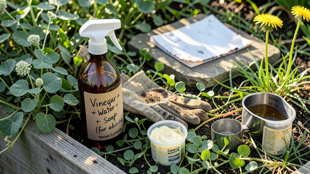 Vinegar Weed Mixture Recipe: Targeted Burn in 30 Minutes