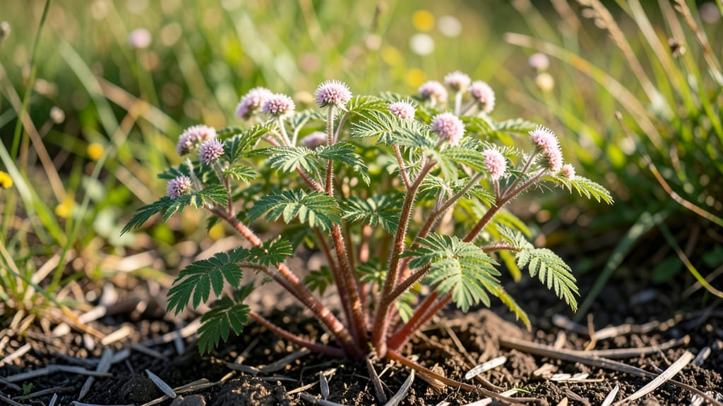 Mimosa Like Weed: Twist-Out Roots With Zero Digging Effort