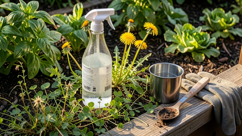 Vinegar as a Weed Killer in the Garden: How Long It Takes and What to Avoid