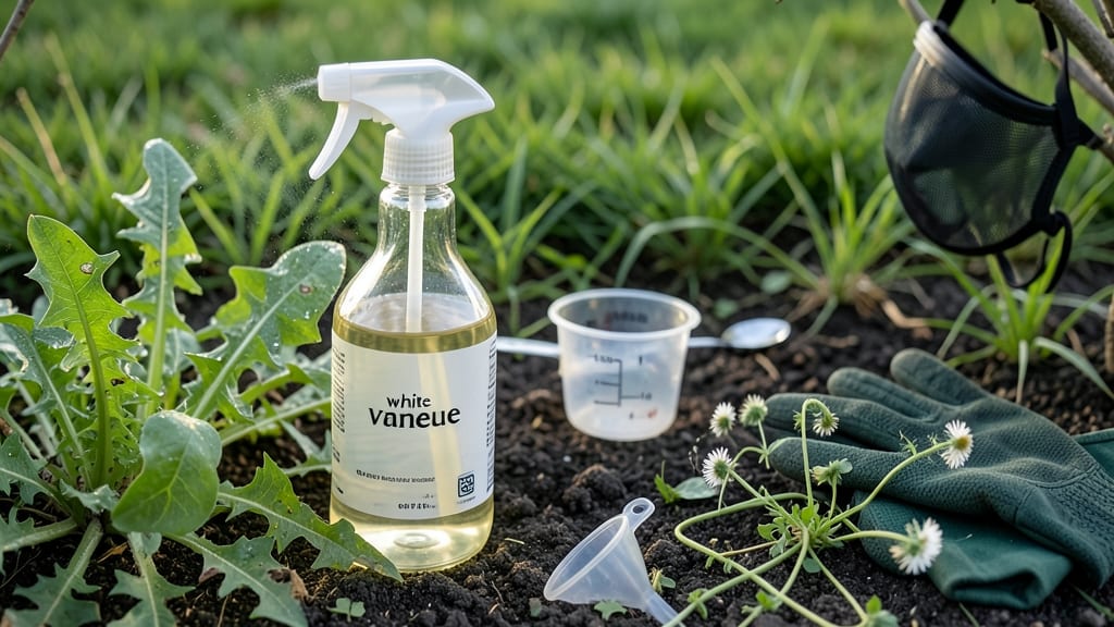 Recipe for Killing Weeds With Vinegar: Spot-Targeted Blend That Works in Hours