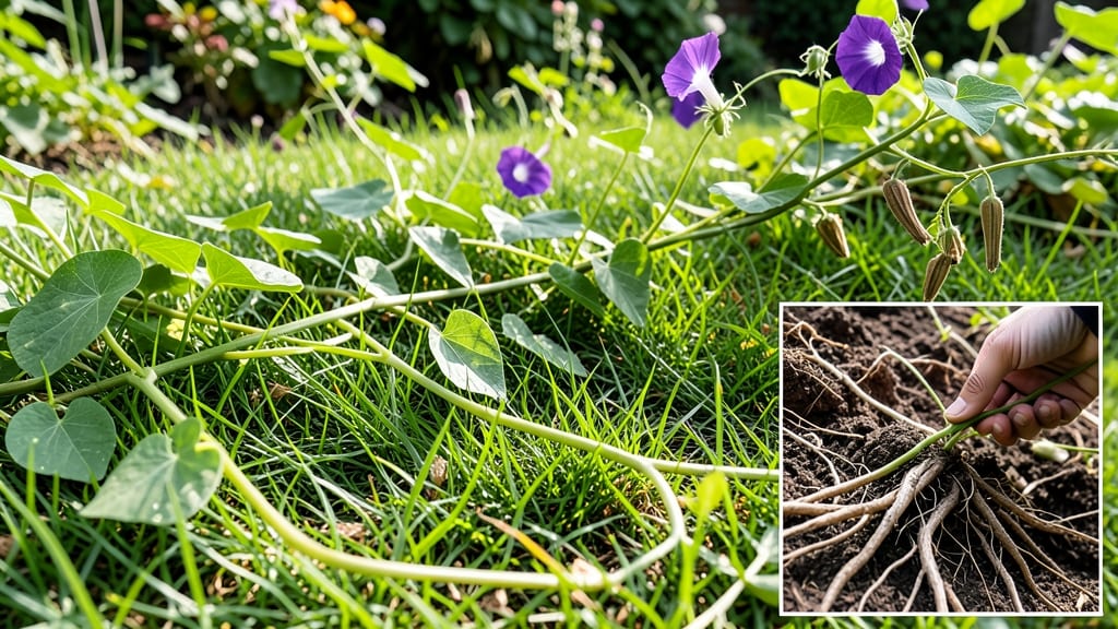 Viney Weeds in Lawn: Eradicate Roots With Boiling Water Blitz