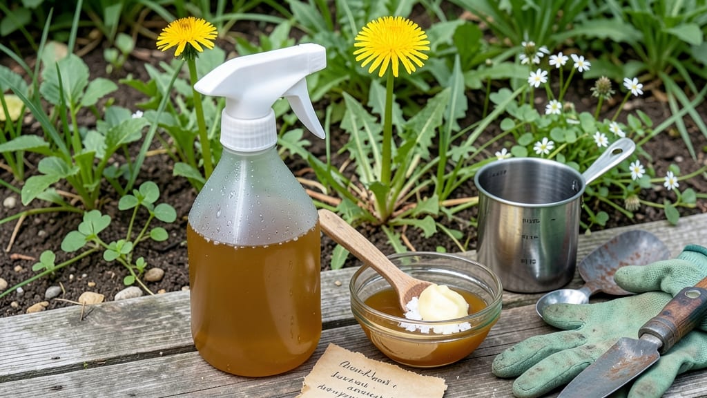 Dawn Dish Soap Weed Killer Recipe: Salt-Enhanced Pull Power for Deep Roots