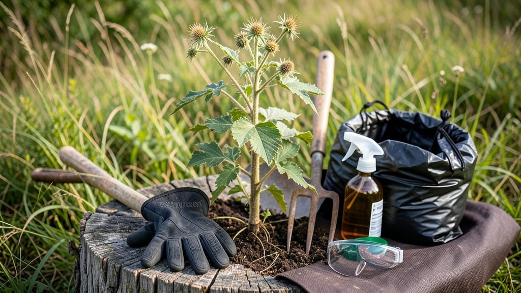 How to Get Rid of Giant Ragweed: Salt-Vinegar Hack That Starves Roots Fast