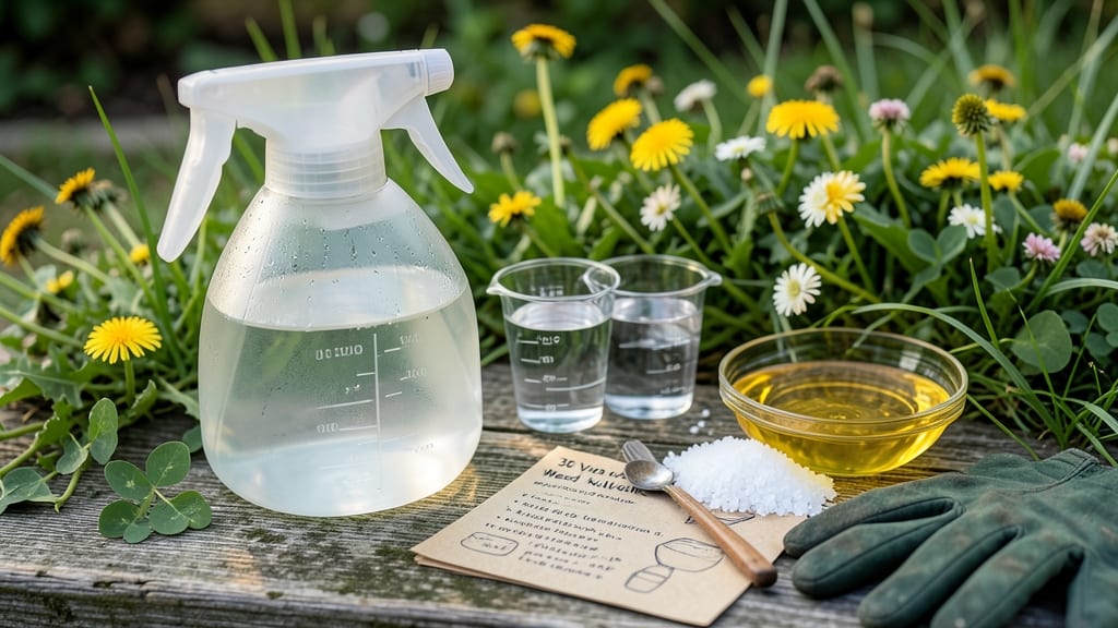 30 Vinegar Weed Killer Recipe 1 Gallon: One-Gallon Root-Blocking Elixir