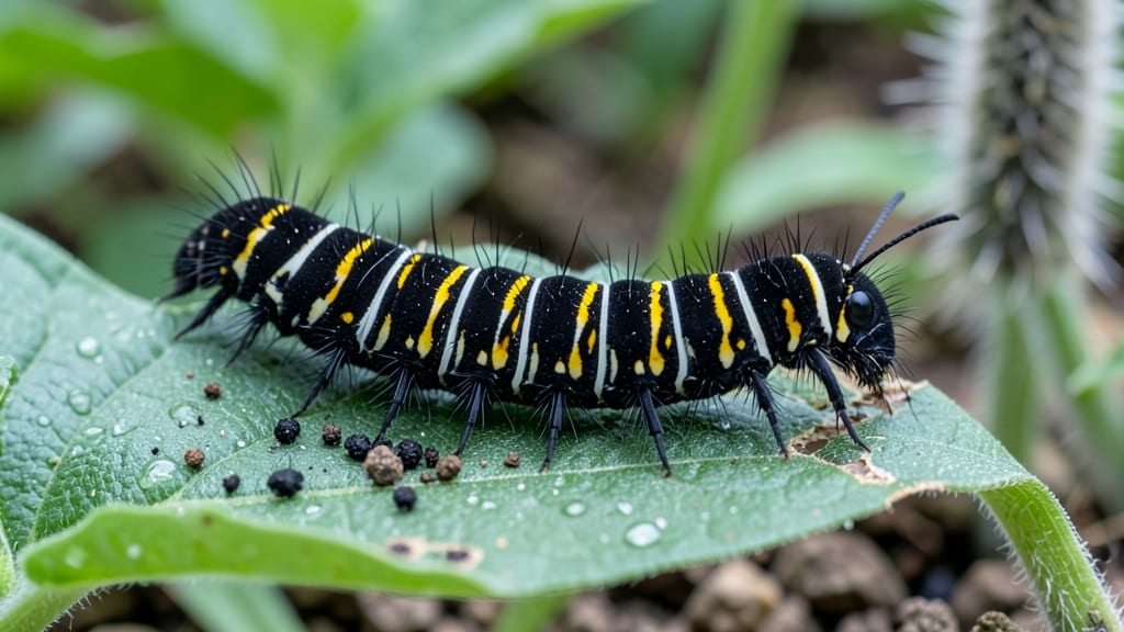 Milkweed Butterfly Caterpillars: Life Cycle Stages and What They Eat