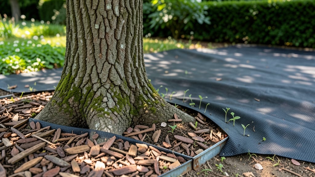 Tree Weed Mats: Thorn-Free Privacy in 3 Years Without Digging