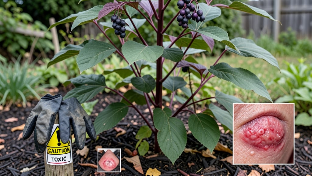 Is Pokeweed Poisonous to Touch: Skin Reaction Risks and Safe Handling Tips