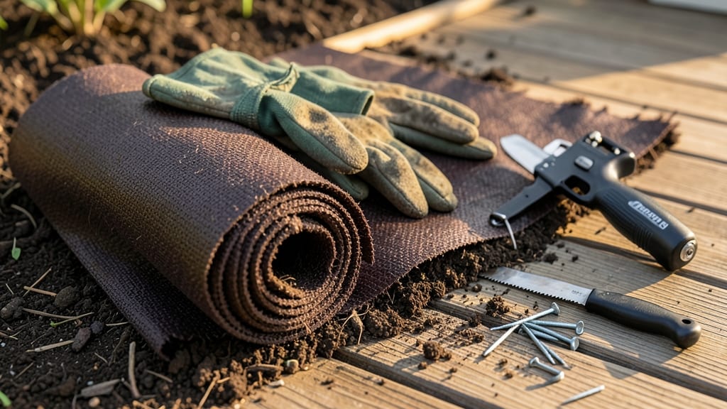 Weed Stopping Fabric: Root-Blocking Barrier for Permanent Weed Control