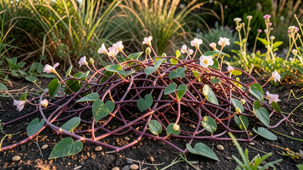 Red Vine Weed: Twist-Out Trick for Stubborn Root Removal