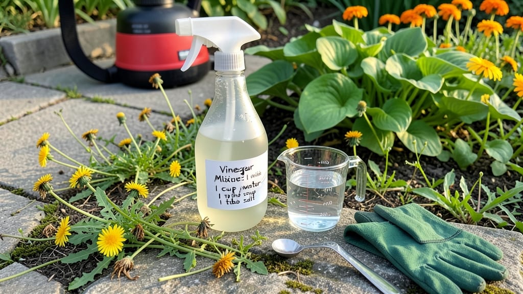 Vinegar Mixture for Killing Weeds: Root-Starving Power in Minutes