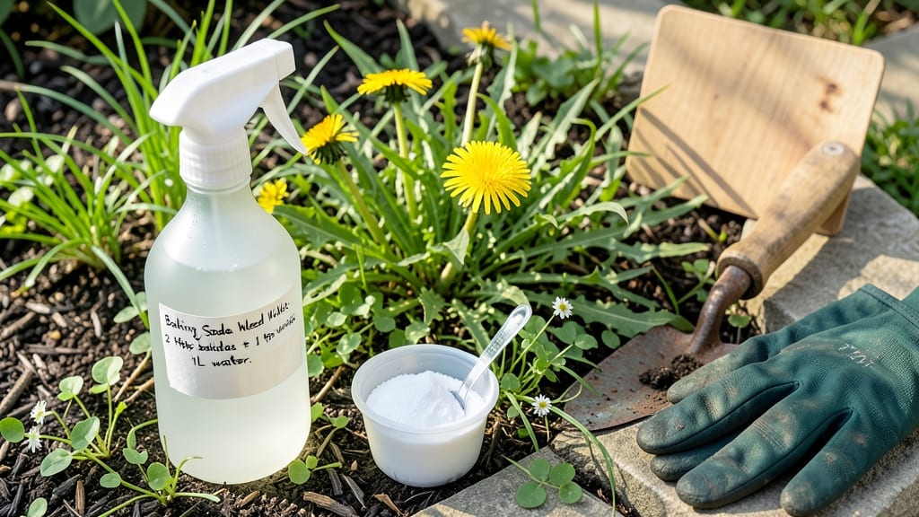 Baking Soda Weed Killer: Salt and Vinegar Power Combo for Stubborn Weeds