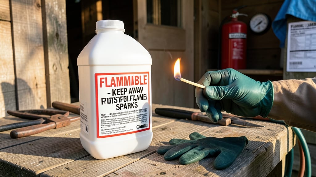Is Weed Killer Flammable: Chemical Types and Fire Safety Risks Explained