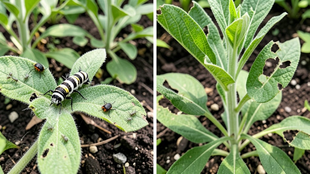 What Eats Milkweed Leaves: Insect Allies and Natural Predators Revealed