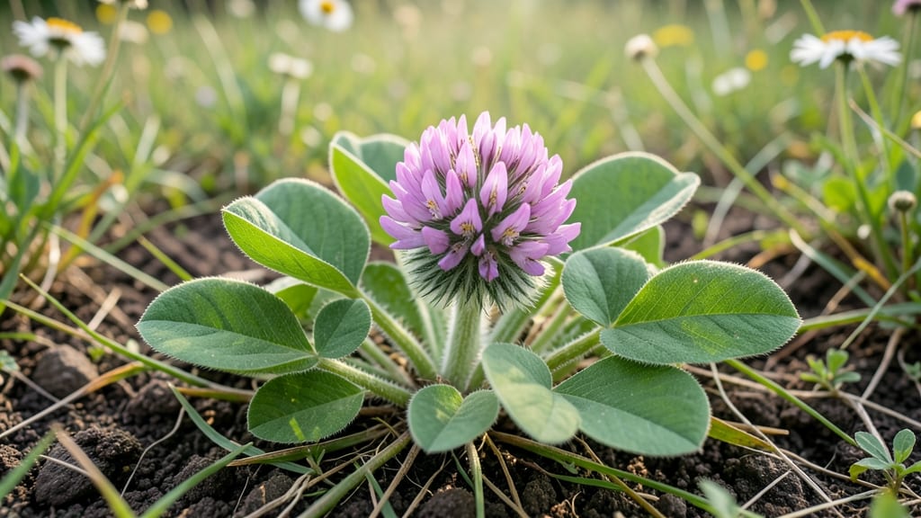 Red Clover Weed: Natural Pollinator Haven with Year-Round Blooms