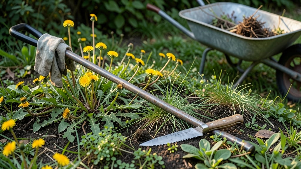 Weed Remover Tool: Eradicates Roots Without Digging or Chemicals