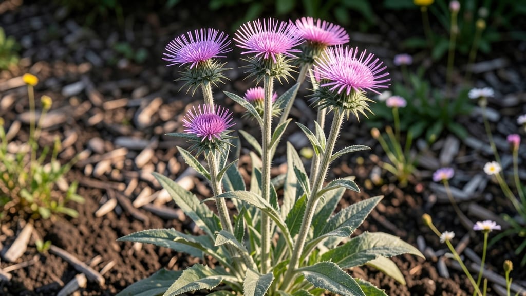 Centaurea Macrocephala Giant Knapweed: Thorn-Free Canopy for Privacy in 3 Years