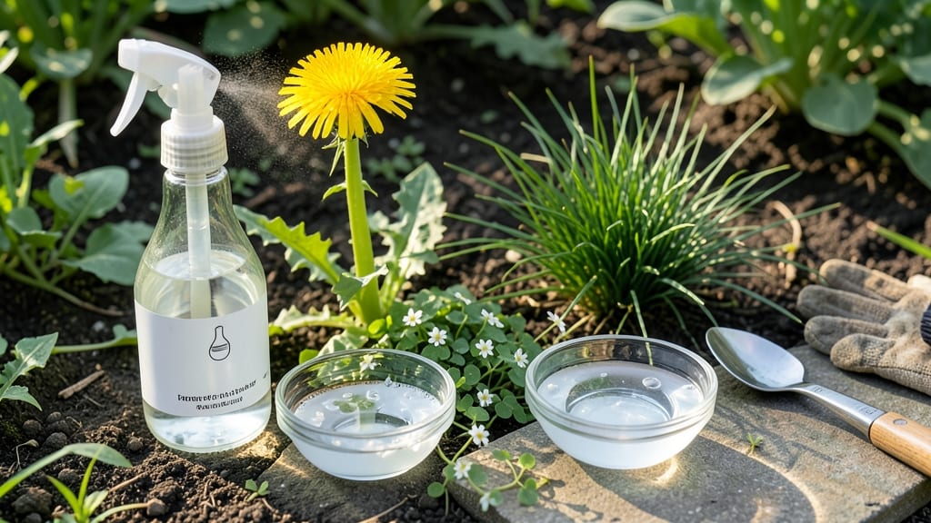 Home Remedy Weed Killer With Vinegar: Salt Boost for Stubborn Root Destruction