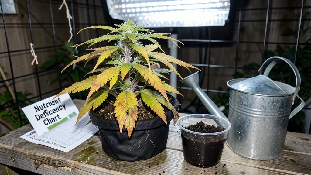 Sick Weed Plants: Twist-Out Trick for Stubborn Root Removal