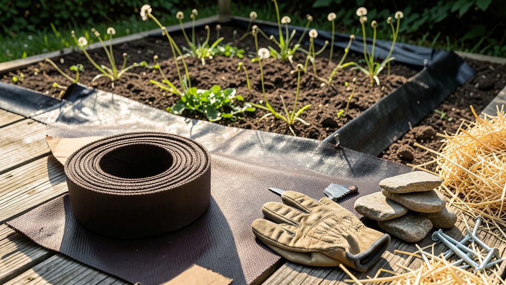 Garden Bed Weed Barrier: Underground Shield That Stops Invaders for Years