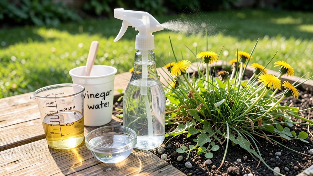 Vinegar Weed Killer Ratio: 1:1 Power for Stubborn Weeds in Hours