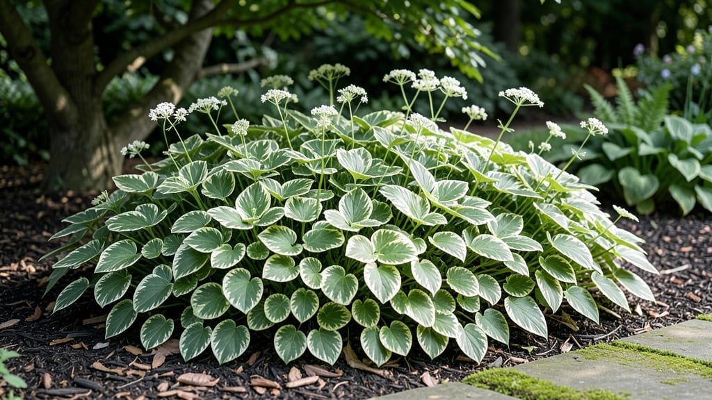Variegated Bishop's Weed Growing Guide: Fast-Spreading Fragrance for Pollinator Haven