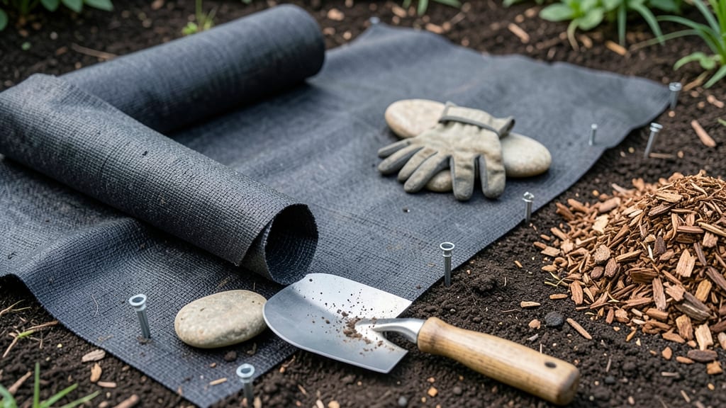 How to Use Weed Blocker Fabric: No-Dig Barrier for Stubborn Root Prevention