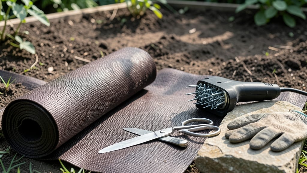 Weed Barrier Installation: Underground Shield Against Invasive Roots
