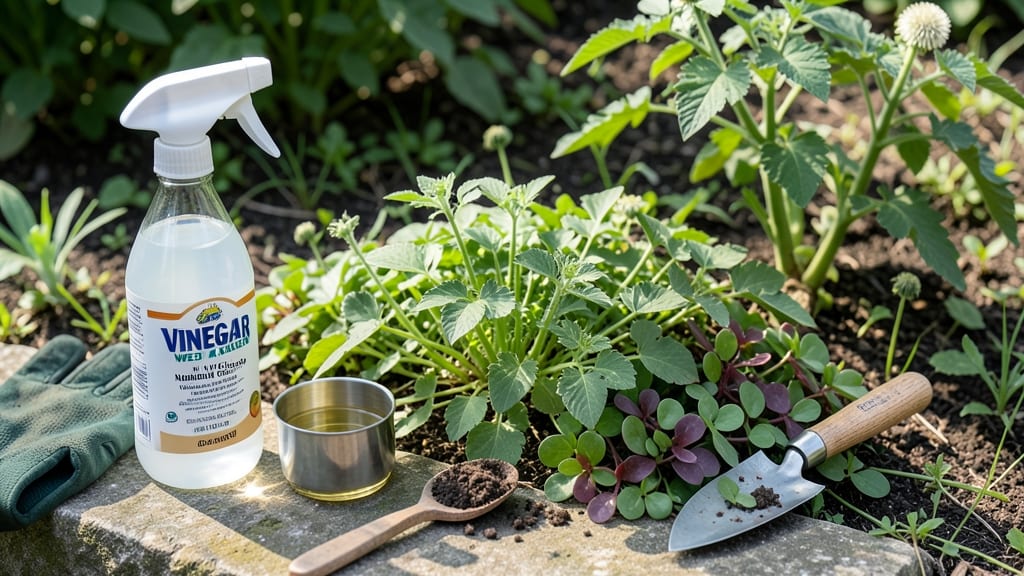 Vinagar Weed Killer: Targeted Root-Starving Spray in 24 Hours