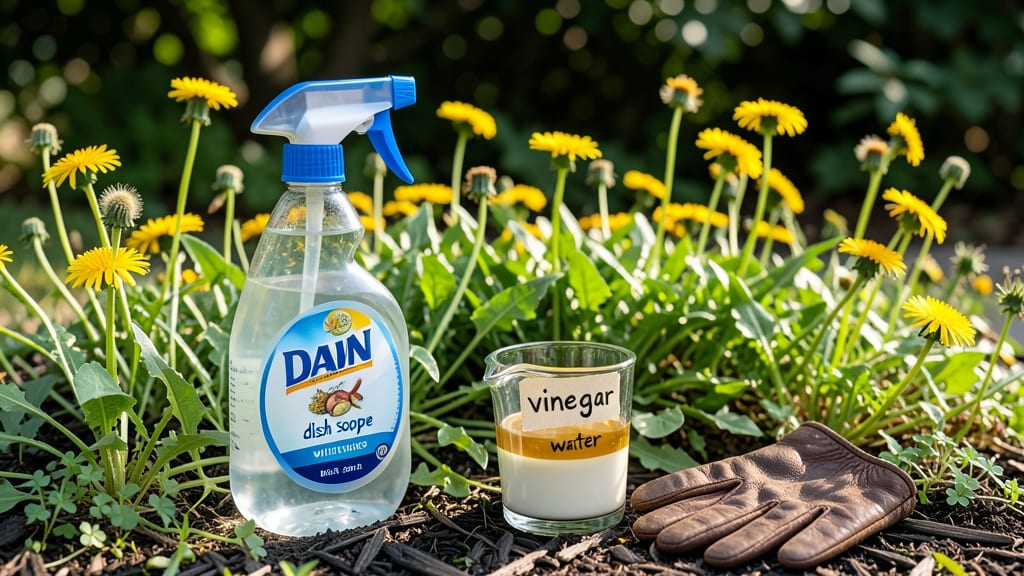 Dawn Dish Soap Vinegar Weed Killer: Instant Pull Power for Stubborn Roots
