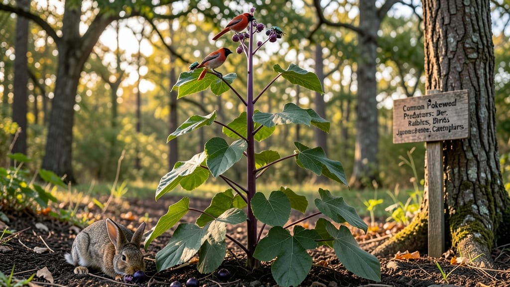 What Eats Pokeweed: Animal Allies That Naturally Control Its Spread