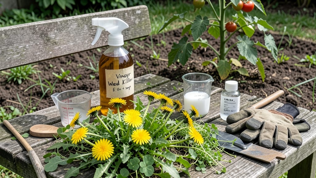 Weed Killer Made from Vinegar: Instant Root Smother in 24 Hours