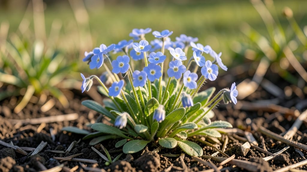 Forget-Me-Not Weed: Twist-And-Rip Technique for Stubborn Roots