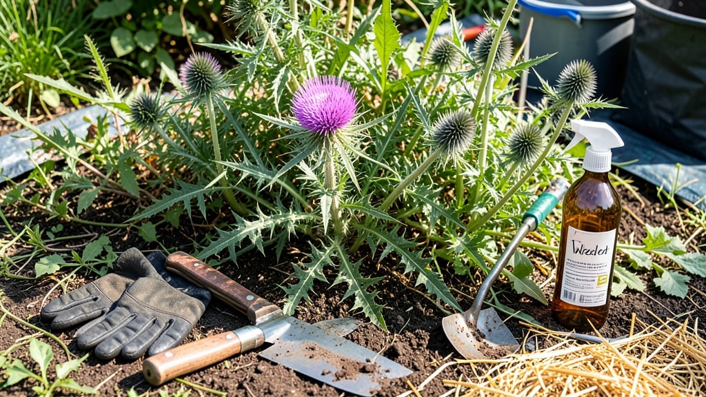 How to Get Rid of Prickly Weeds: Twist-Out Roots in Seconds