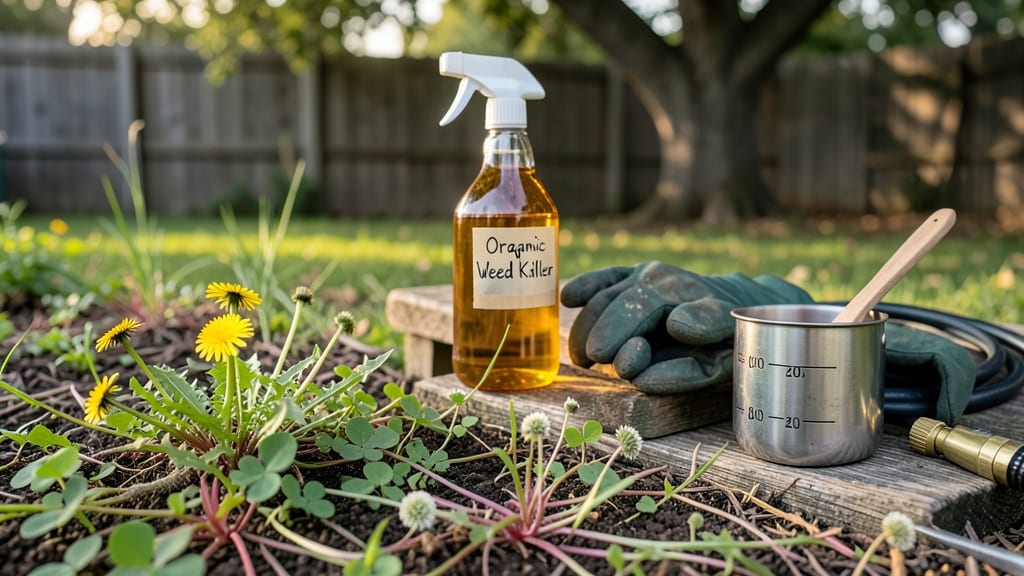Cider Vinegar Weed Killer: Root-Burning Spray That Works in Hours