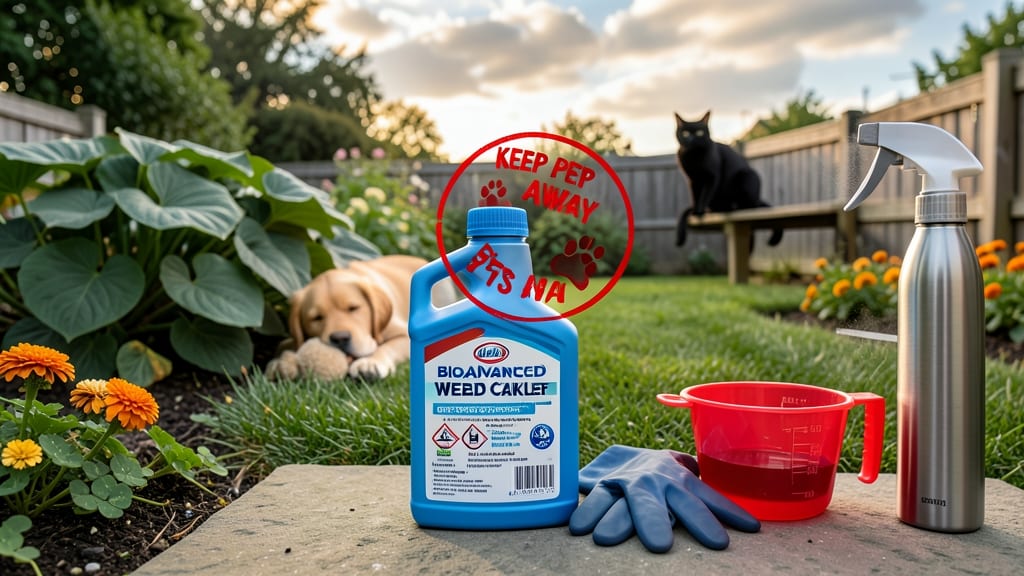 Is Bioadvanced Weed Killer Safe for Pets: Toxicity Risks and Vet-Approved Alternatives