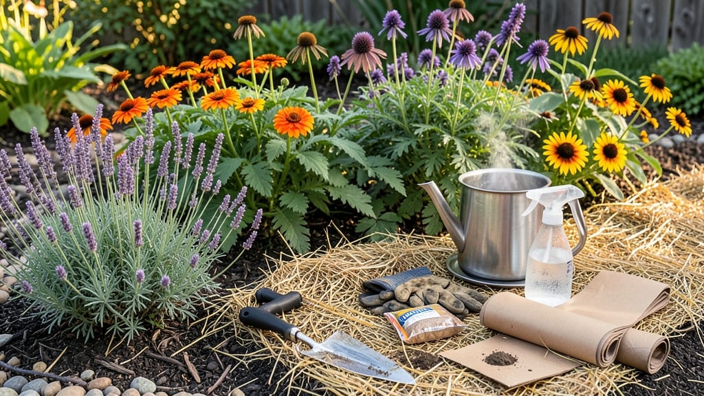 How to Get Rid of Weeds in Flower Bed Naturally: Salt Vinegar Spray That Works in Hours
