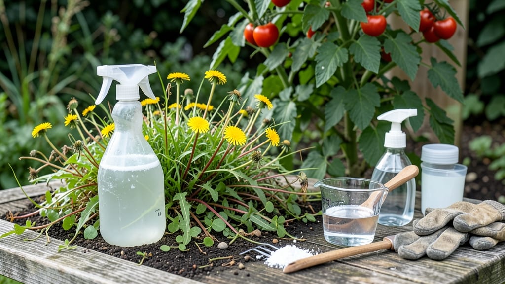Vinegar Baking Soda Weed Killer: Spot-Targeted Spray for Stubborn Lawn Invaders