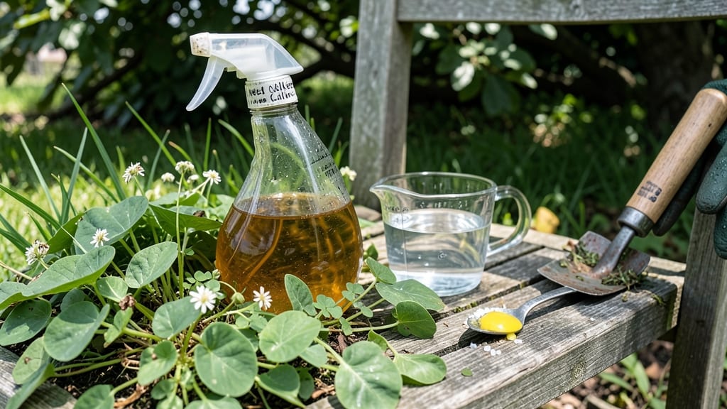 Natural Weed Killer Using Vinegar: Targeted Burn That Starves Roots in 24 Hours