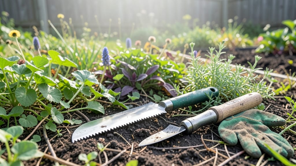 Garden Tool Weed Scraper: Lever-Locked Power for Stubborn Roots