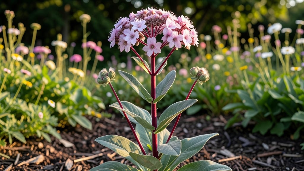 Milkweed Red Stem Growing Guide: Monarch Magnet With Season-Long Blooms