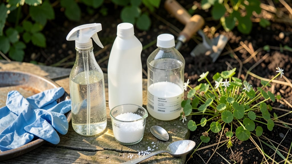 Vinegar Salt Weed Killer Ratio: Science-Backed Mix That Starves Roots in 24 Hours
