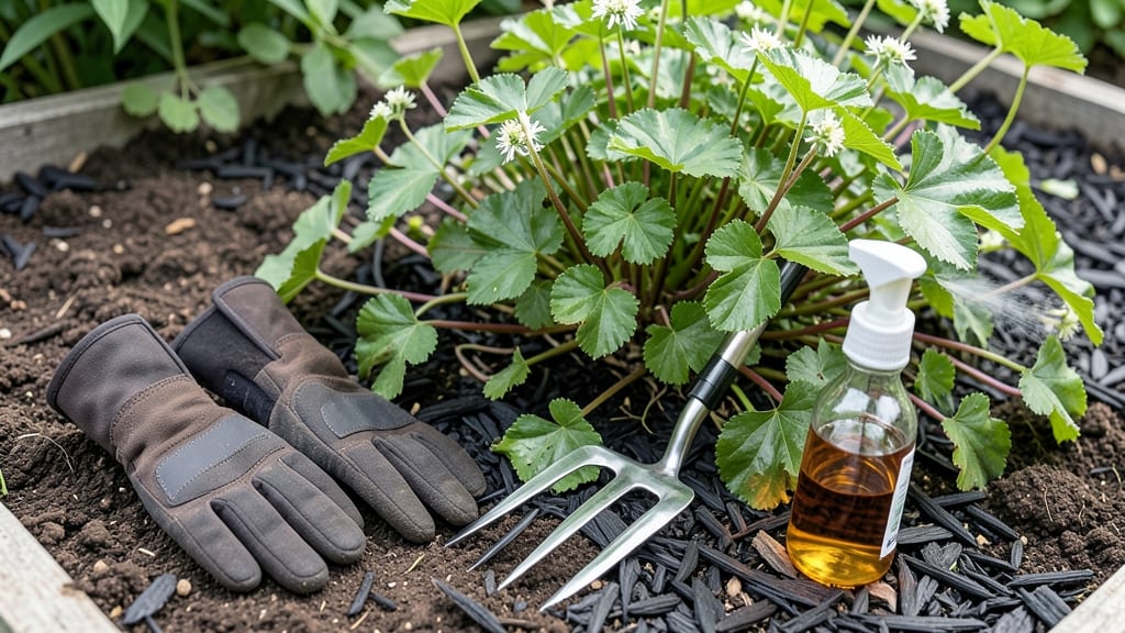 Ground Elder Weed: Twist-Out Method for Stubborn Roots in Seconds