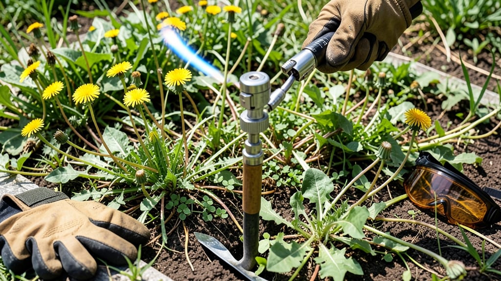 Weed Killer Propane Torch: Precision Burn for Stubborn Weeds in Seconds