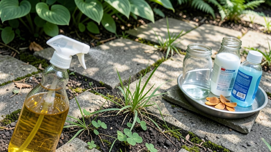 Natural Weed Killer for Pavers: Boiling Salt Vinegar Blitz for Instant Eradication