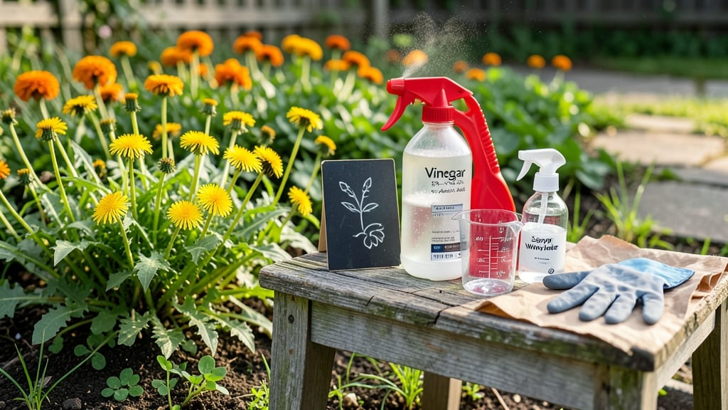 How to Use Vinegar for Weed Control: Targeted Burn Without Harming Soil